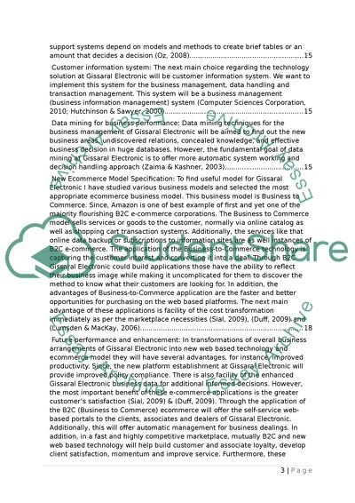 management information systems essay