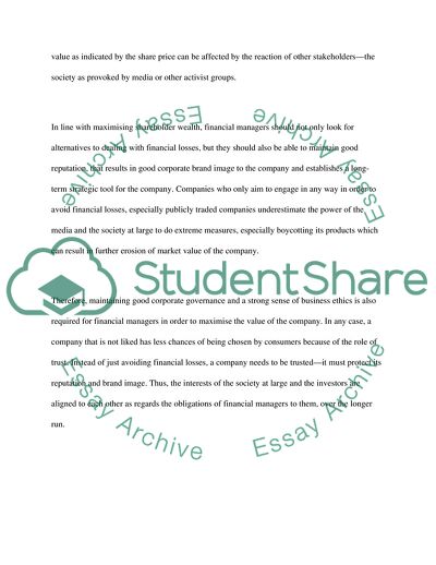 Managerial Accounting