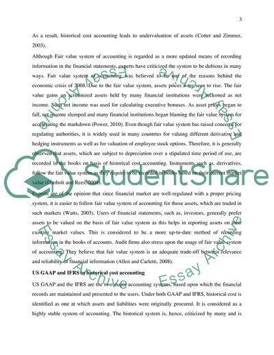 Fair Value Accounting