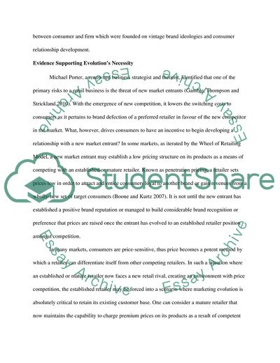 Understanding the Retail Industrys Ecology