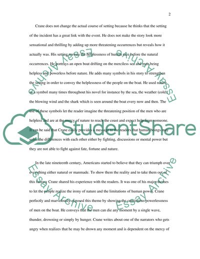 The Open Boat by Stephen Crane