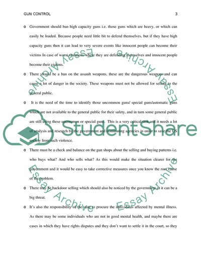 Gun Control and Safety: School Shootings