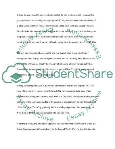 18th century New York City: Order and disorder