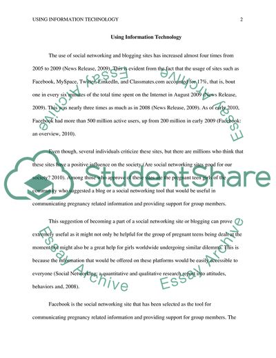 Using Information Technology