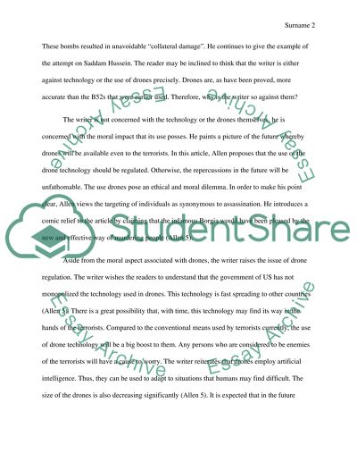 How Drones Challenge Our Political System