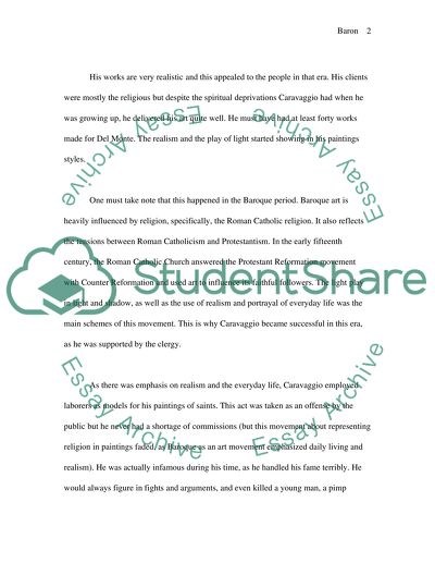 Michelangelo Merisi da Caravaggio