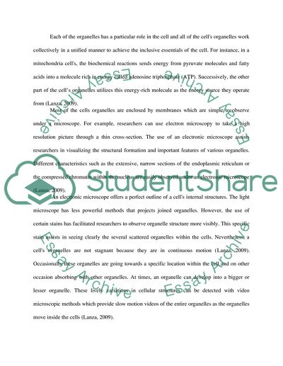 Structure of Eukaryotic Cells