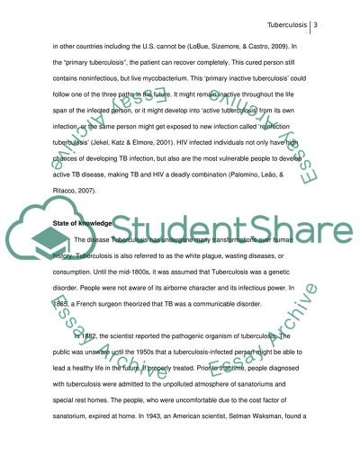 The Pathogen Mycobacterium Tuberculosis