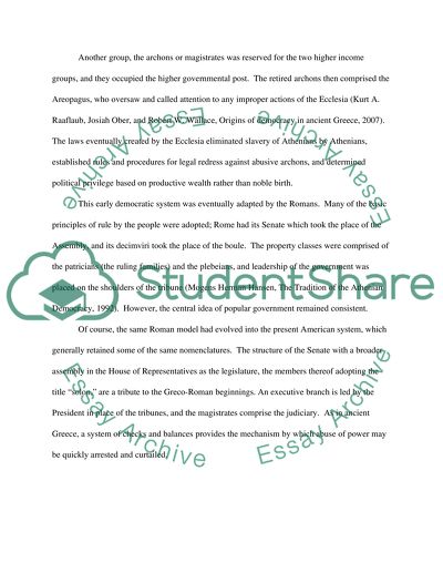 The Ancient Greek View of Life and the Objects Pertaining to Their Culture