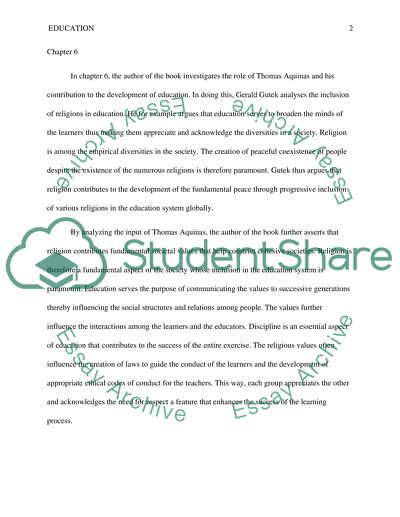 Foundations of Education