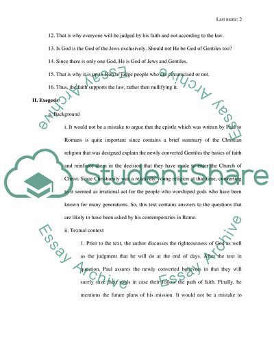 Bible Gateway Passage: Romans 3:21-31 New International Version