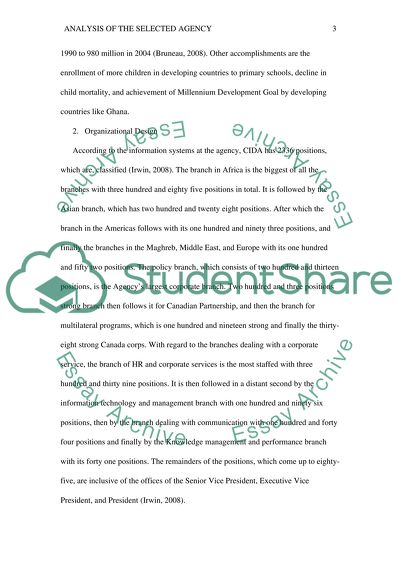 History of the Canadian International Development Agency