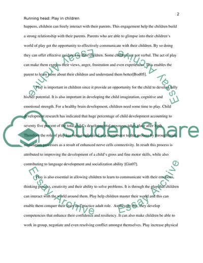 Parent As Educator: An Integral Component To Childhood Development