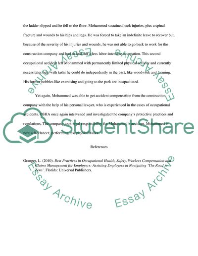 Incident at the Construction Company