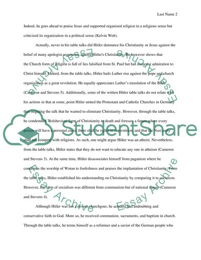 High School Application Essay Examples Hitler Table Talk Essay Analysis Essay Thesis also High School Entrance Essay Examples Hitler Table Talk Essay Example Topics And Well Written Essays Paper Vs Essay