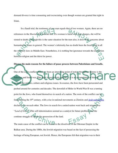 The Issues Of Women In The Middle East