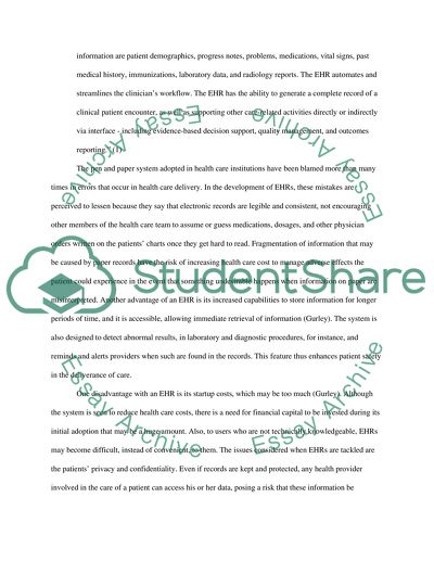 Electronic Health Records