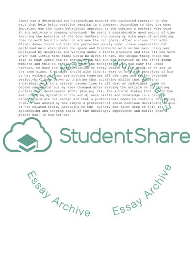 Patch Work for University Year One Student