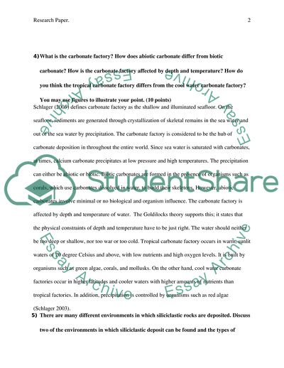 Benthic Carbonate Factories of the Phanerozoic