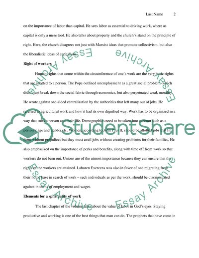 Marxist Ideas and the Liberalistic Ideas of Capitalism