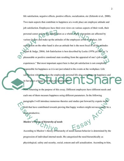 Attitudes and Job Satisfaction