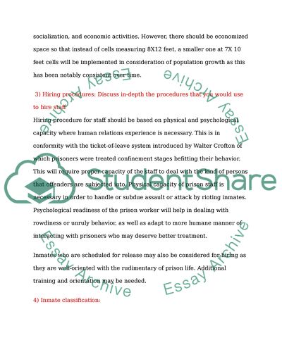 Building your own state prison