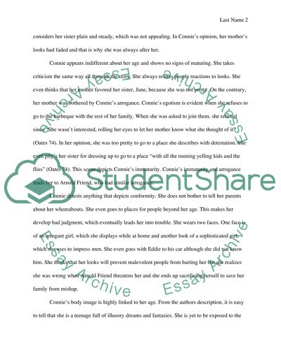 Subject analysis essay