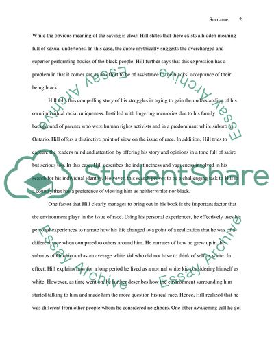 Black Berry, Sweet Juice: On Being Black and White in Canada by Lawrence Hill