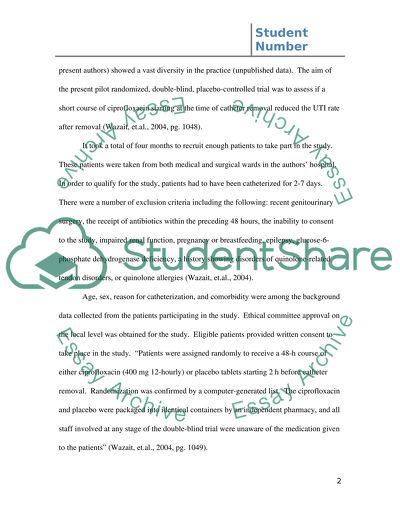 Appraise four pieces of evidence available for implementation in your area of interest