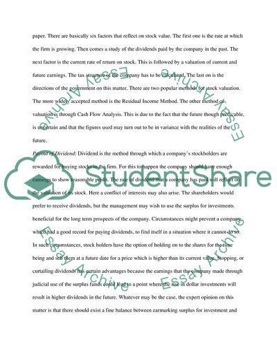 Company Financial Report