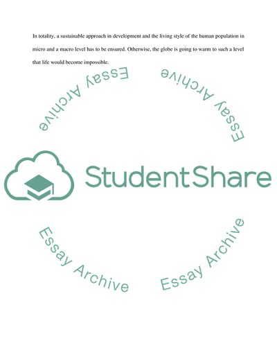 Global Climate Crisis Awareness for Our Generation