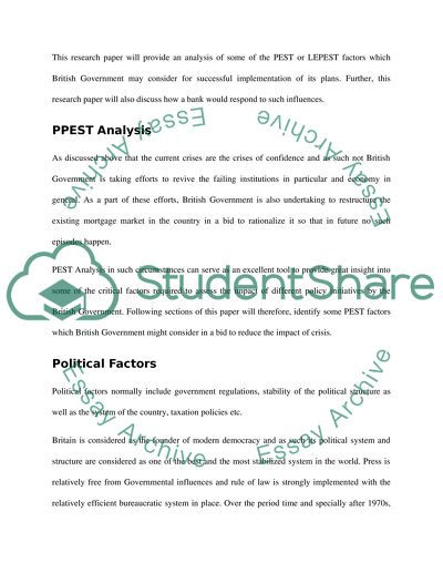 Business Environment