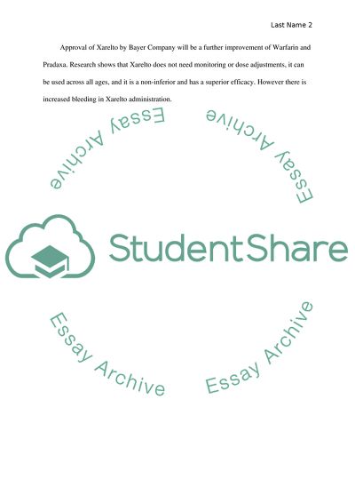 Anticoagulants Battle
