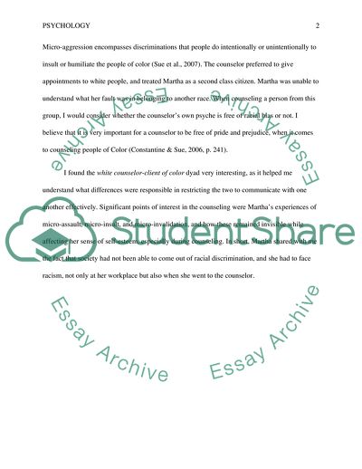 Racial Discrimination at the Workplace