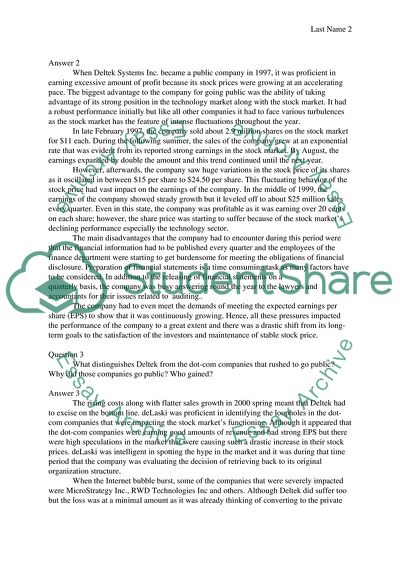 Analysis of Deltek Systems Inc