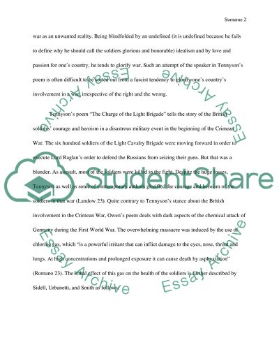 A model of how we should look at war