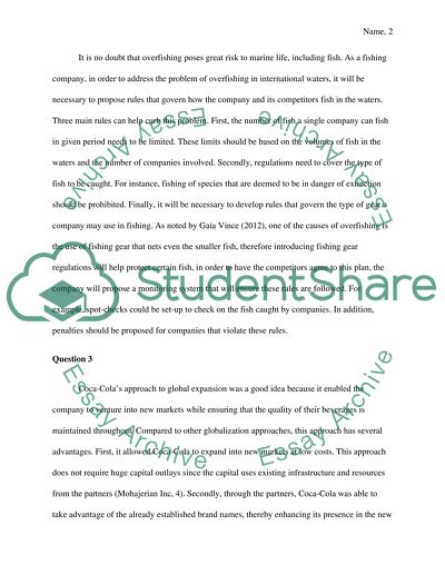 Globalization & Networks or Safe Zones