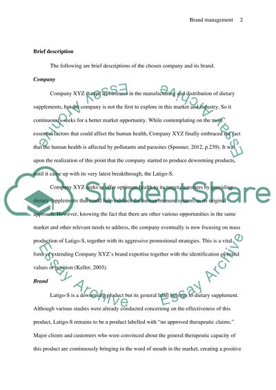 Brand and Designing a Branding Strategy - Latigo-S