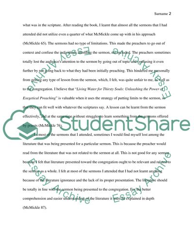 Living Water for Thirsty Souls by McMickle