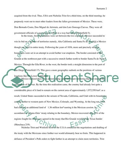 The Treaty of Guadalupe