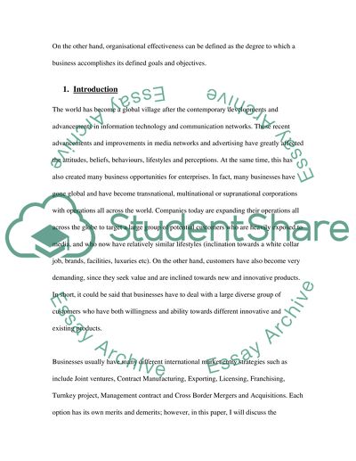 Contemporary business