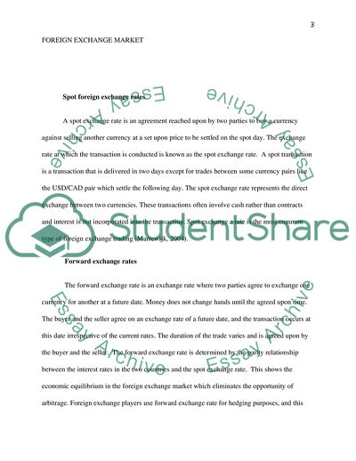 The Volatile Foreign Exchange Market in the United States