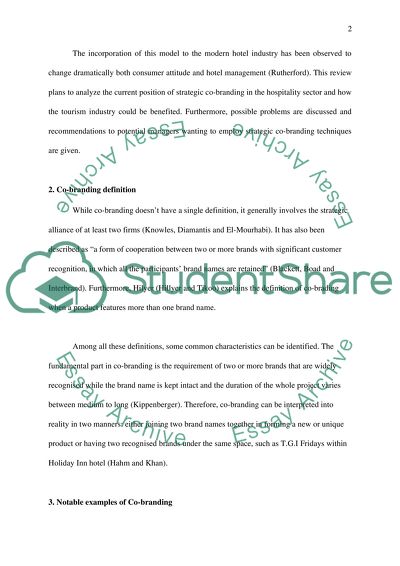 Notable Examples of Co-Branding