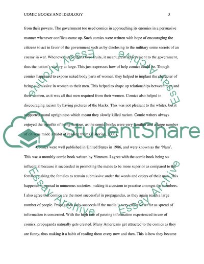 Comic Books and Ideology