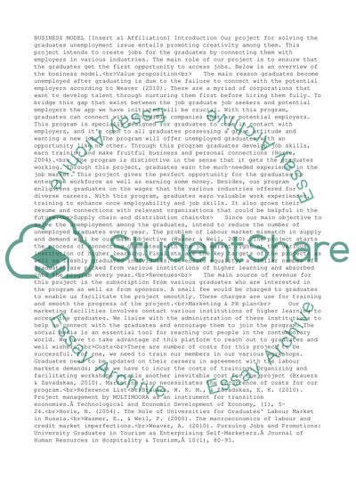 Integrating Business prespictive