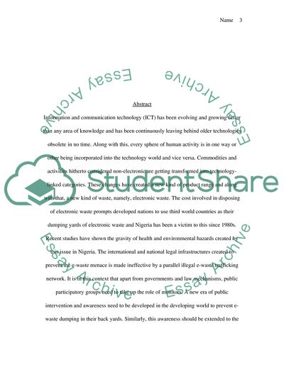Nigeria: Public Health Implications of E-waste Dumping and Legal Efforts