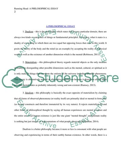 Mind-body essay picture