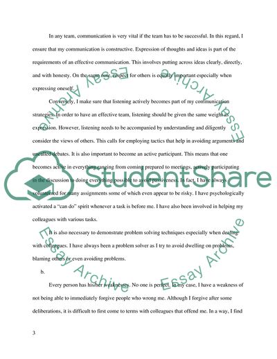 Qualities that Make a Great Team Player