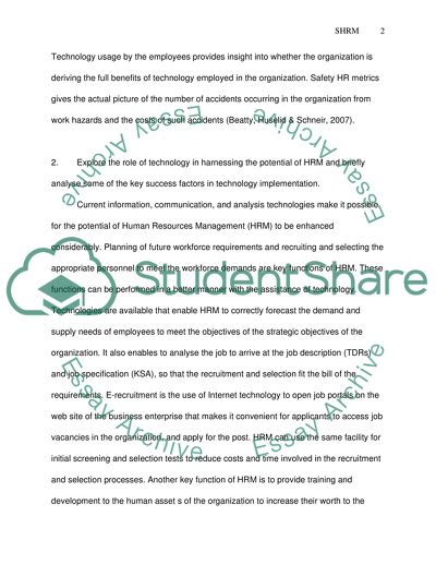 Strategy and Human Resource Management