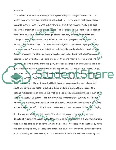 The Influence of College Sports